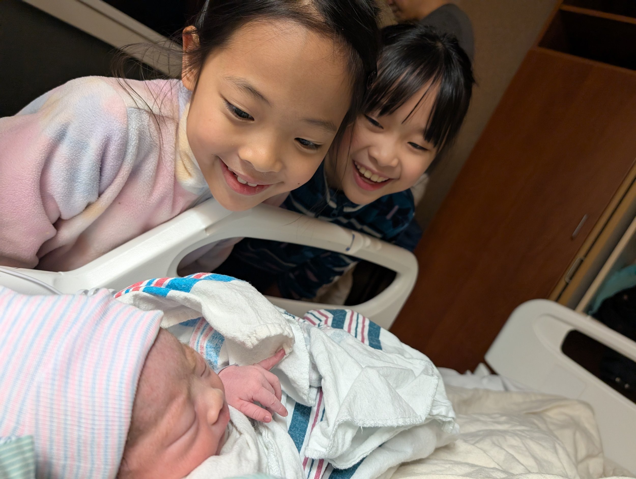 Baby Ce shortly after birth